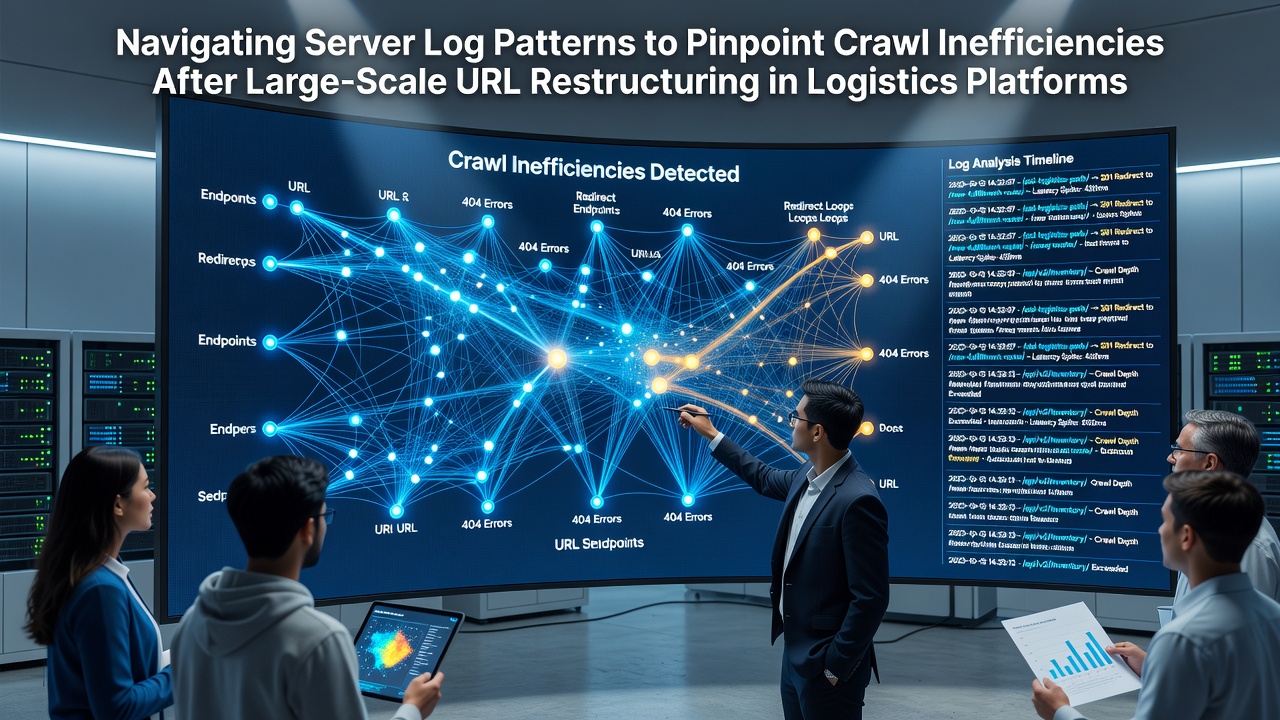 Navigating Server Log Patterns to Pinpoint Crawl Inefficiencies After Large-Scale URL Restructuring in Logistics Platforms